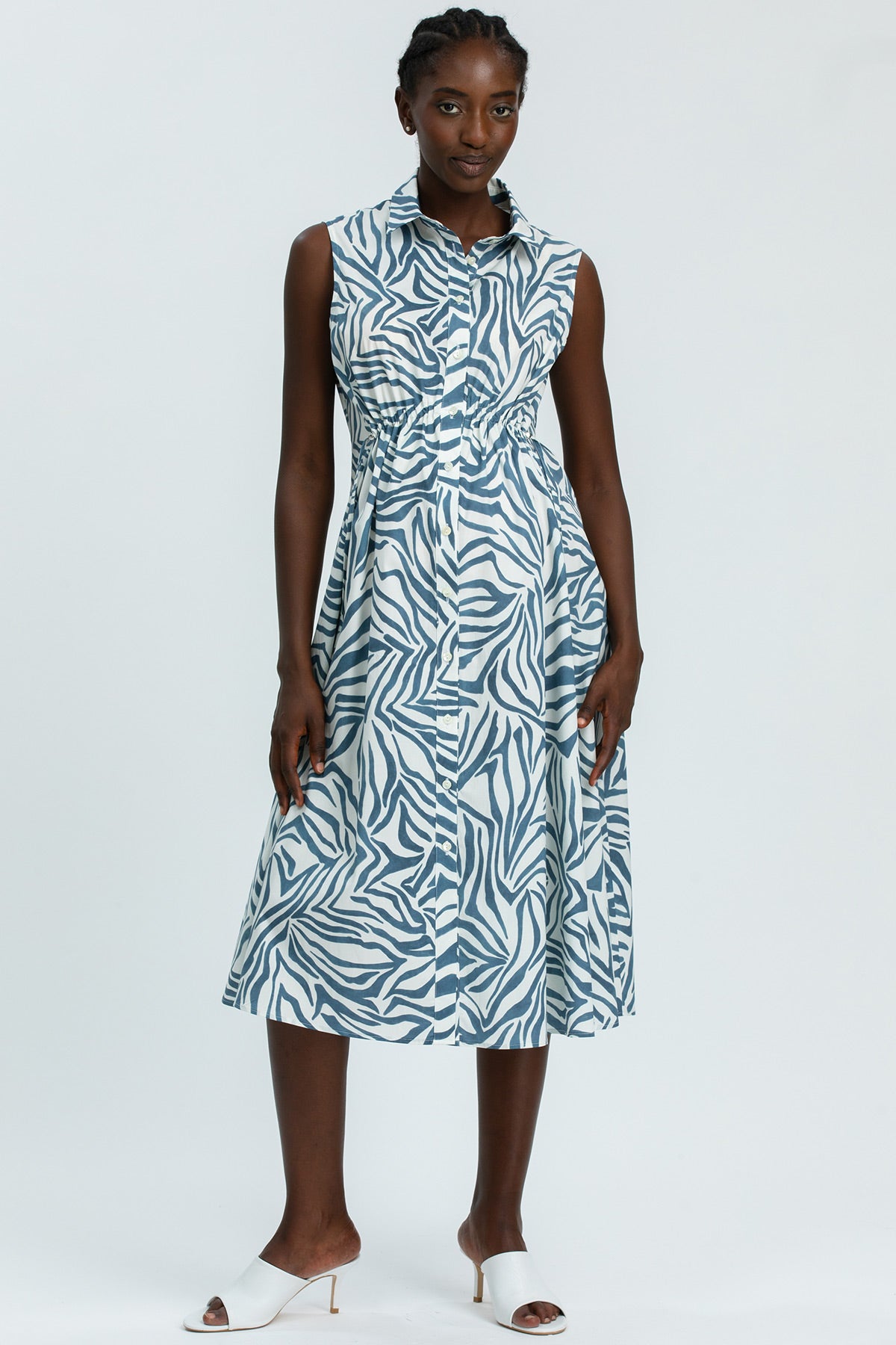 CANNES QA67 | Abito Chemisier Premaman e Allattamento Stampato