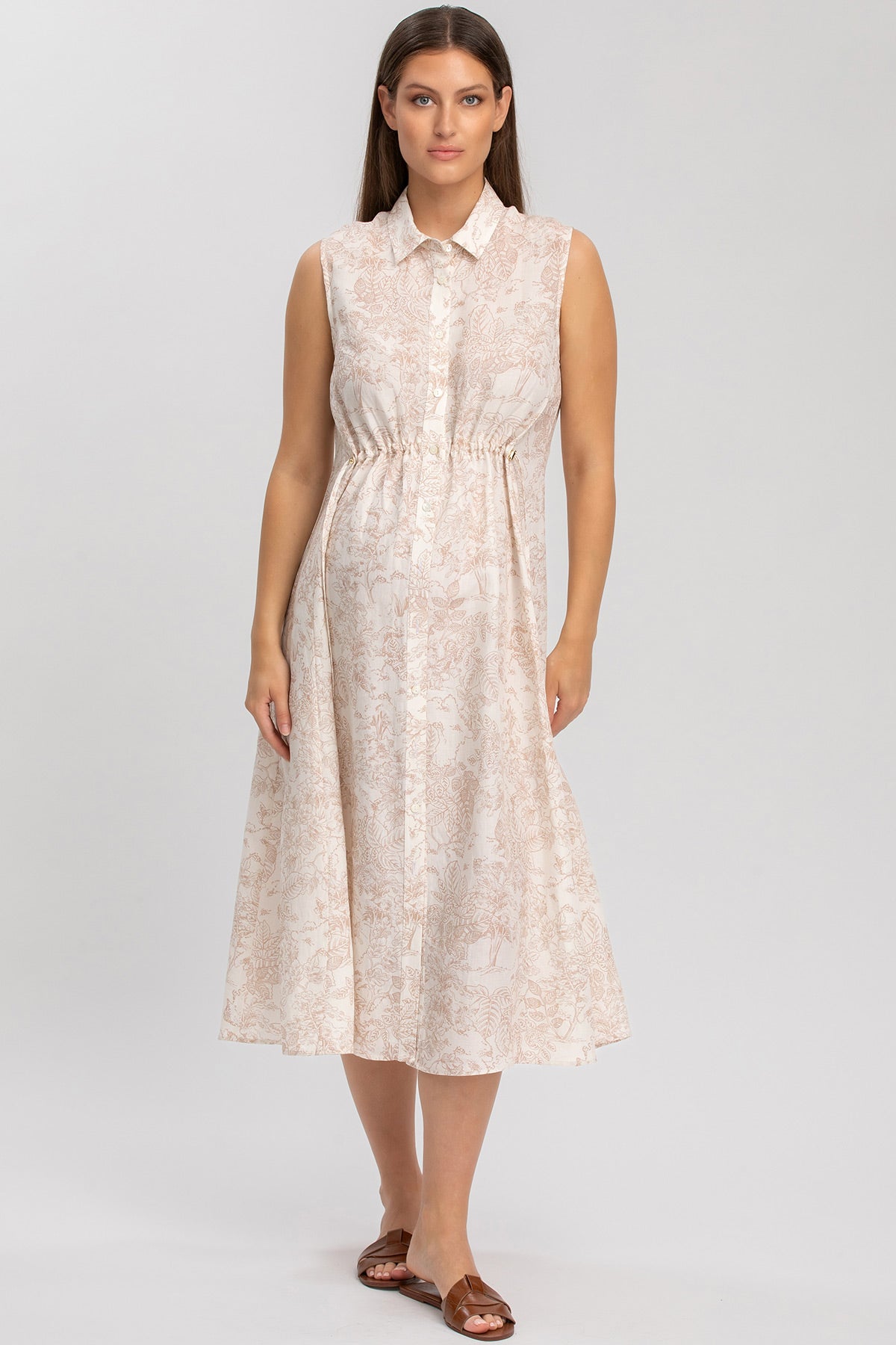 CANNES QE31 | Abito Chemisier Premaman e Allattamento Stampato