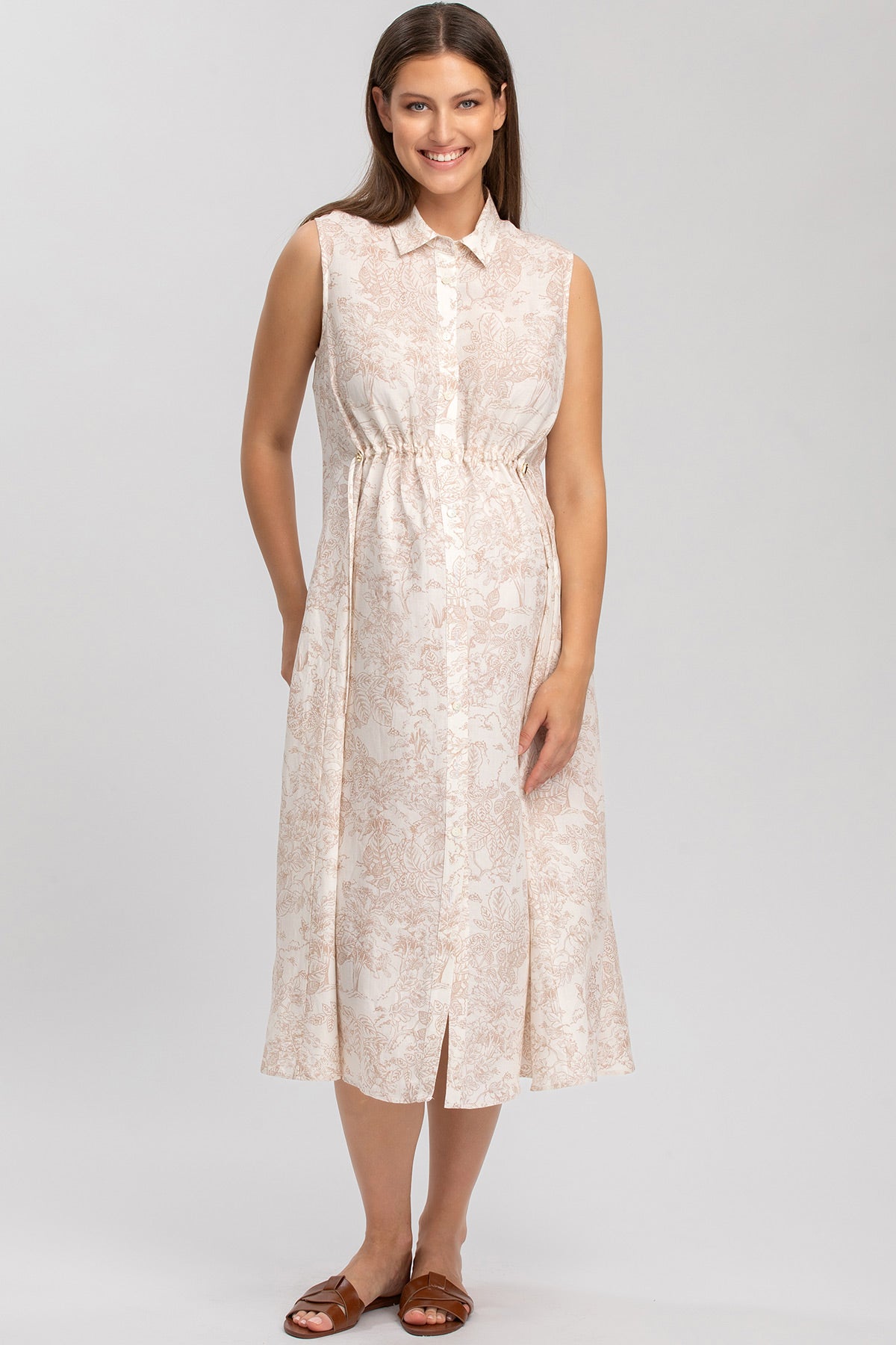 CANNES QE31 | Abito Chemisier Premaman e Allattamento Stampato