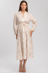 ALTHEA QE31 | Abito Camicia Premaman Stampato