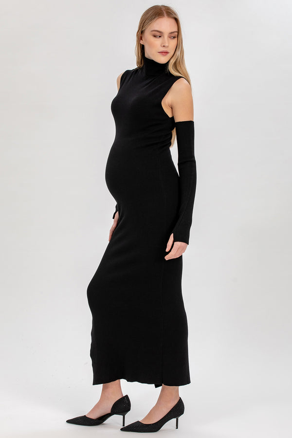 DIVA ARM WARMERS | Coordinated Black Knit Arm Warmers