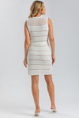 PRIMROSE | White Mini Mesh Dress