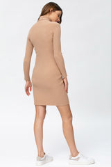 CELESTE | Black Maternity Bodycon Dress