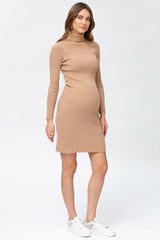 CELESTE | Black Maternity Bodycon Dress