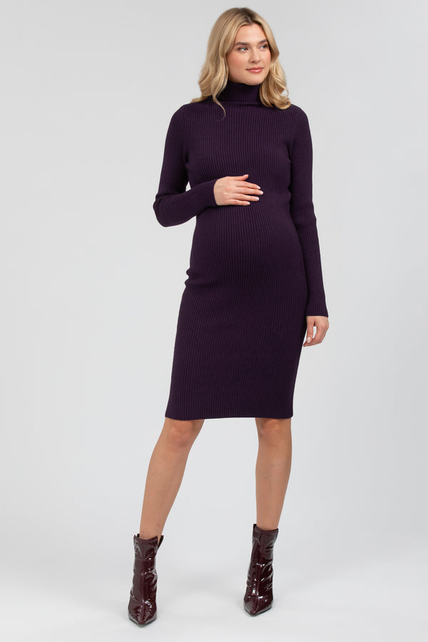 CELESTE | Violet  Maternity Bodycon Dress