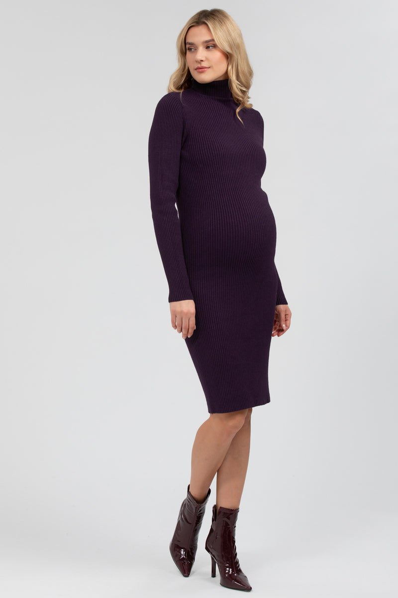 CELESTE | Violet  Maternity Bodycon Dress