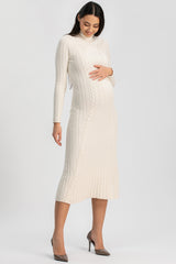 PERLA | Abito Premaman Bianco con Trecce