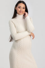 PERLA | Abito Premaman Bianco con Trecce