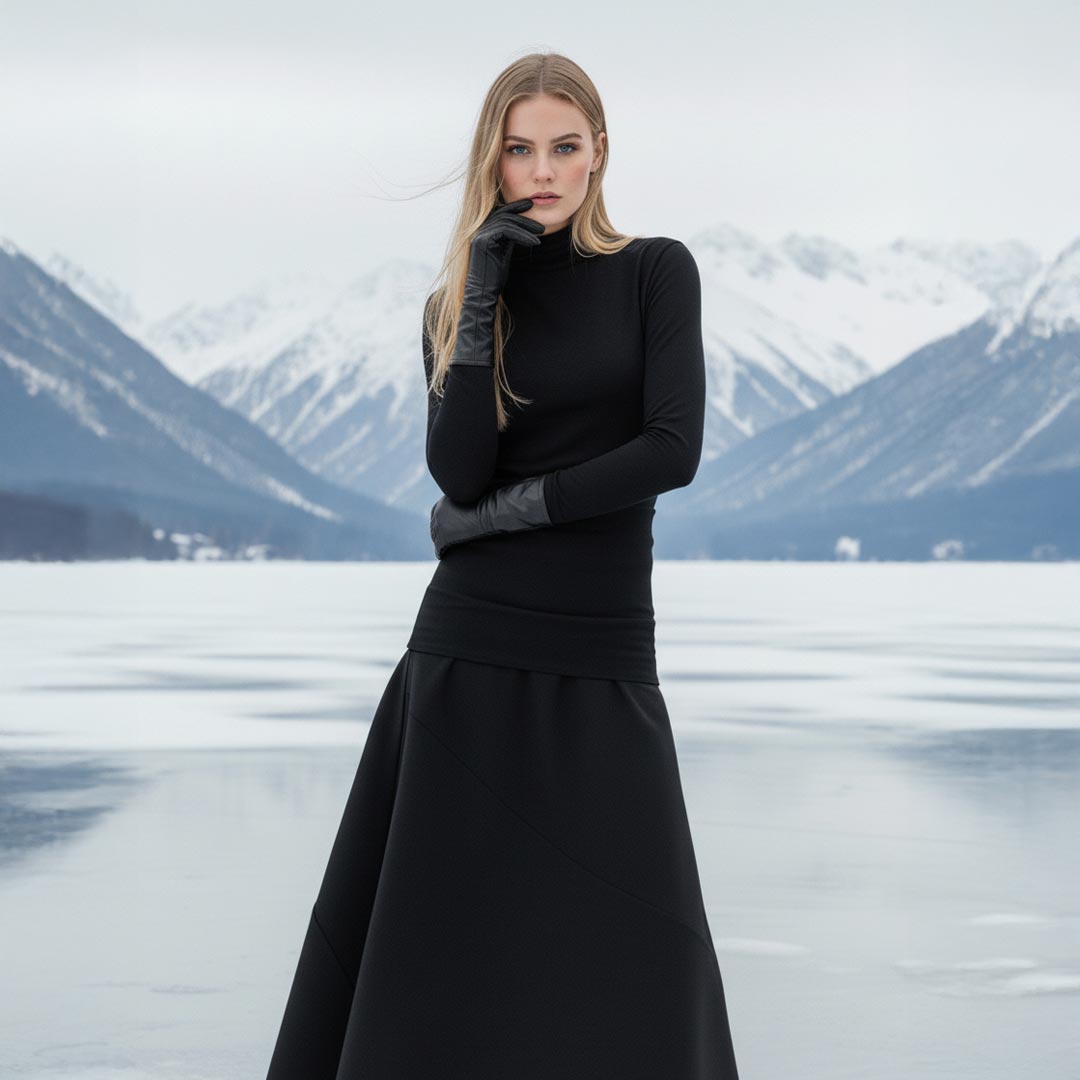 Maxi abito elegante donna