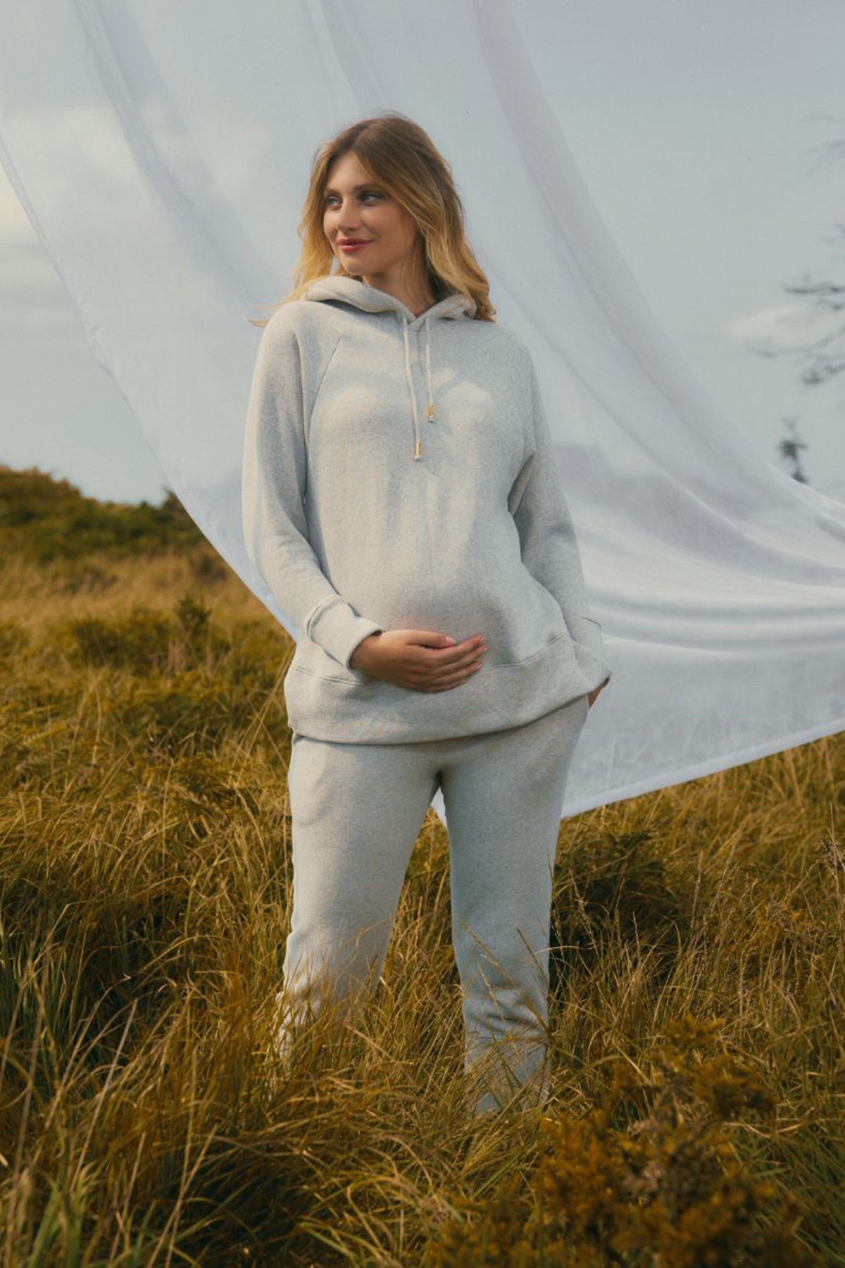 BILLIE | Pantaloni Jogger Premaman Grigio