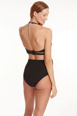 BRISBANE | Bikini Premaman Nero con Spalline Multi-Posizione - Pietro Brunelli