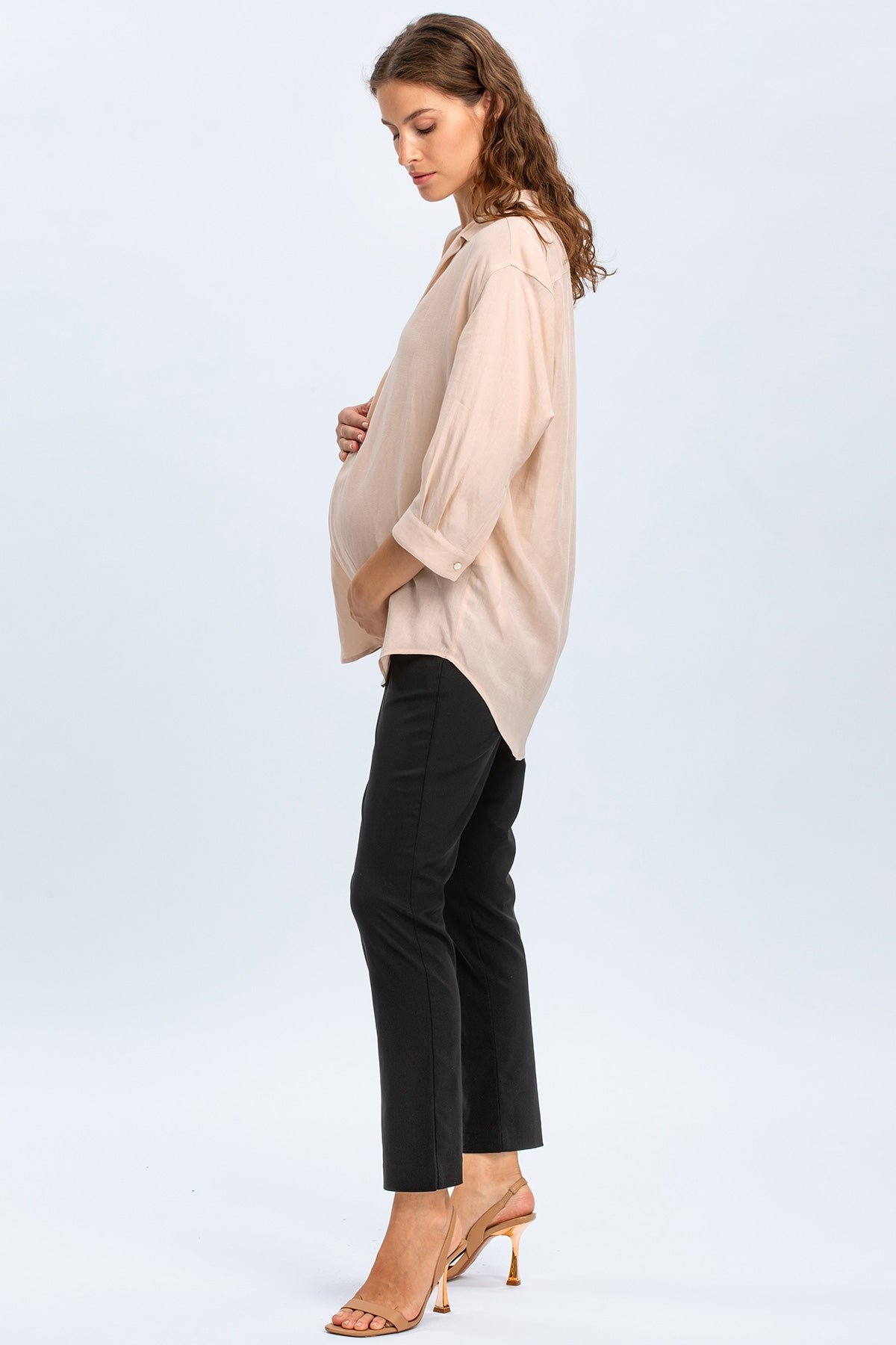 ELWOOD | Maternity Stretch Pants in Black