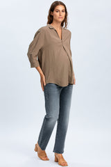 PANAREA | Camicia Premaman in Lino Verde