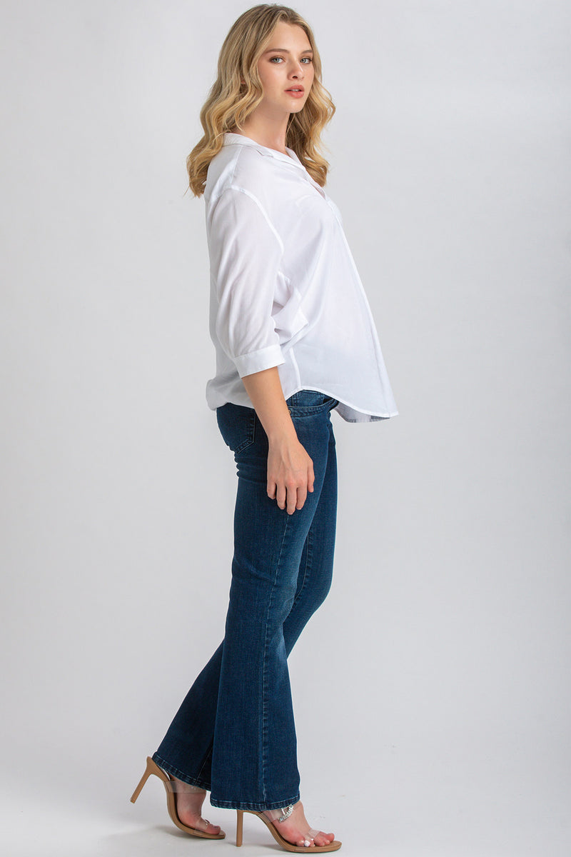 GRADUATED FLARE WA31 | Flared Maternity Jeans