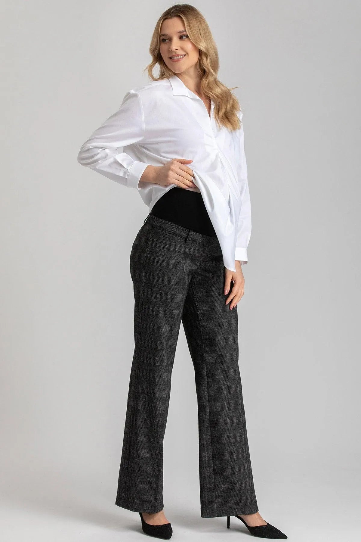 ANNA | Camicia Premaman in Popeline - Pietro Brunelli