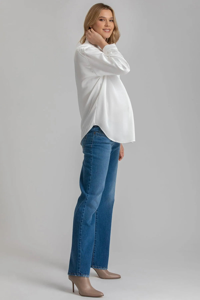 STRAIGHT ANKLE WB09 | Jeans Premaman a Gamba Dritta - Pietro Brunelli