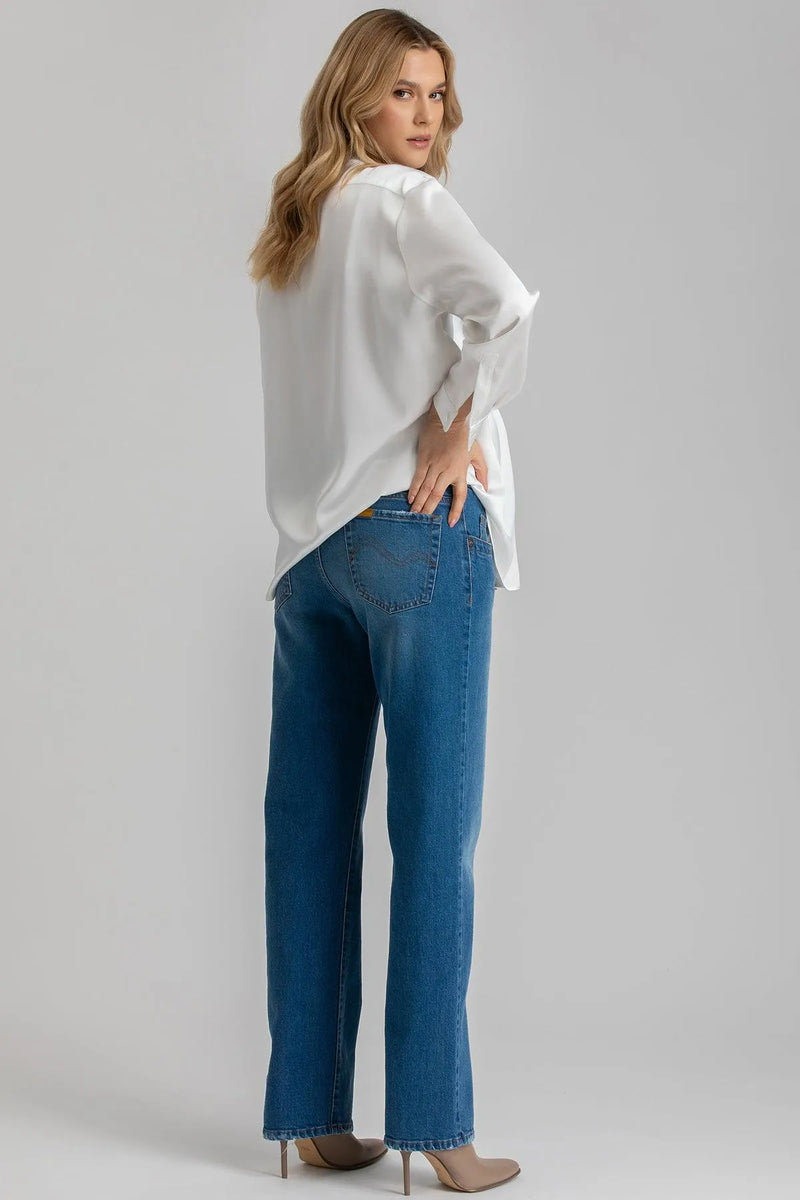 STRAIGHT ANKLE WB09 | Jeans Premaman a Gamba Dritta - Pietro Brunelli