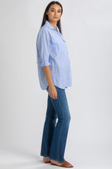 GRADUATED FLARE WA05 | Jeans Premaman Svasati