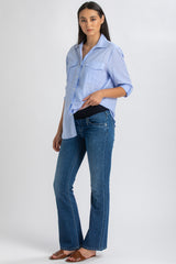 GRADUATED FLARE WA05 | Jeans Premaman Svasati