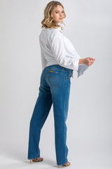 STRAIGHT ANKLE WB09 | Jeans Premaman a Gamba Dritta