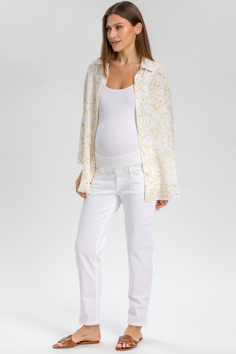 STRAIGHT JEANS | Jeans Premaman Bianchi