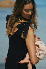 CANYON | Black Maternity and Nursing Jumpsuit