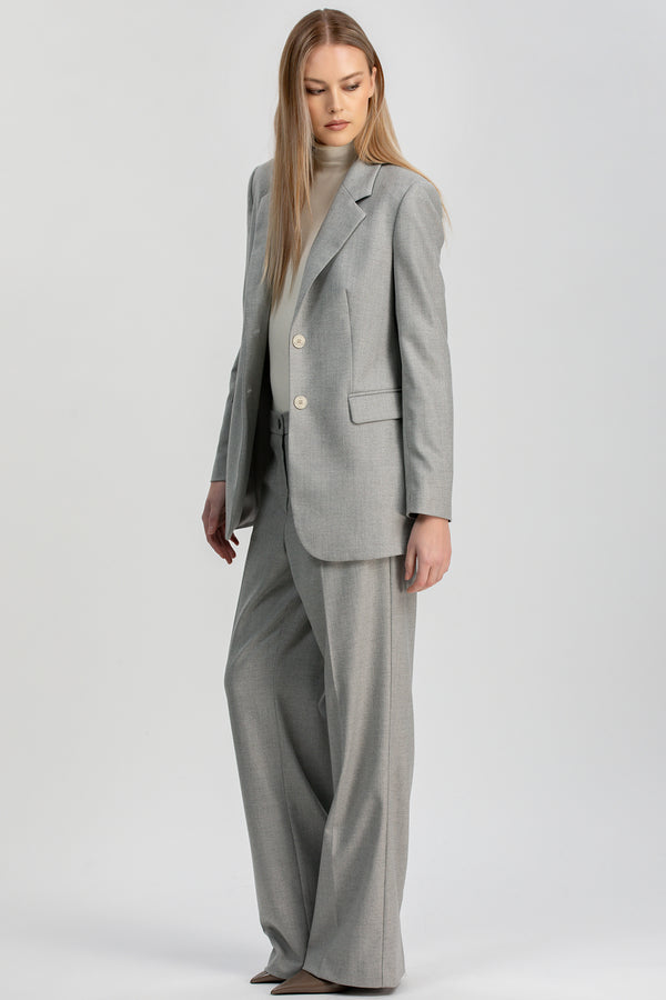 ELIANA | Grey Blazer 