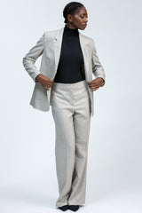 BRADLEY | Grey Trousers in Viscose