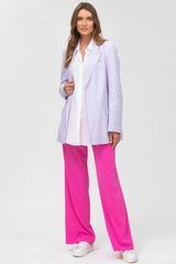 FREDDIE | Pantaloni Premaman Rosa a Gamba Dritta