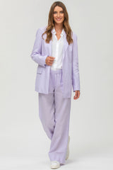 JANE| Linen Blazer in Lilac