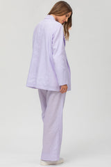 JANE | Linen Pants in Lilac