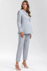 KATE | Pantalone Premaman da Ufficio Grigio - Pietro Brunelli