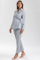 KATE | Pantalone Premaman da Ufficio Grigio - Pietro Brunelli