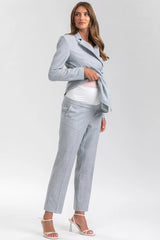 KATE | Pantalone Premaman da Ufficio Grigio - Pietro Brunelli