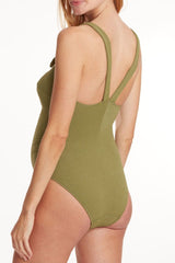 CRUISE | Costume Premaman e Allattamento Intero Verde