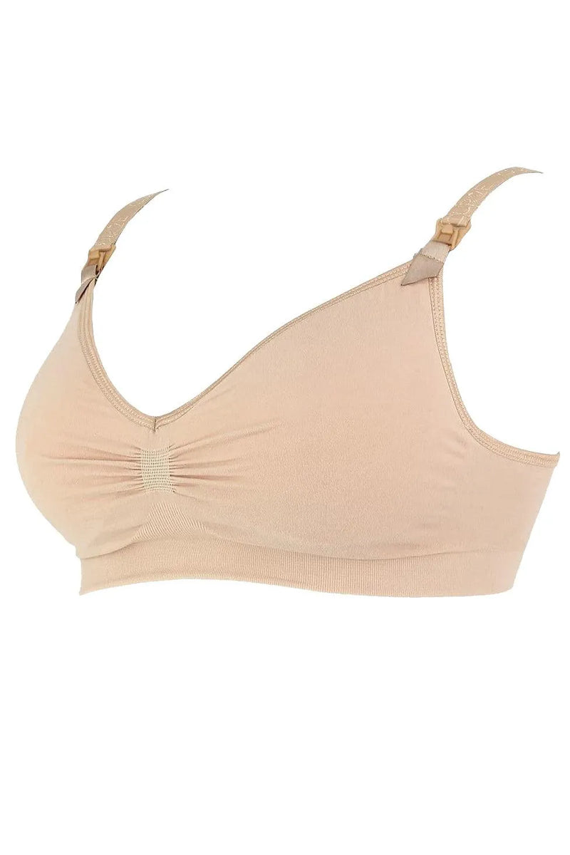 CURVE | Beige Maternity and Nursing Bra