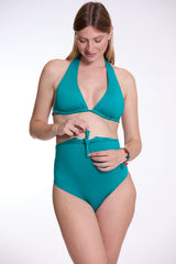 FARO | Green Maternity Trikini Swimsuit