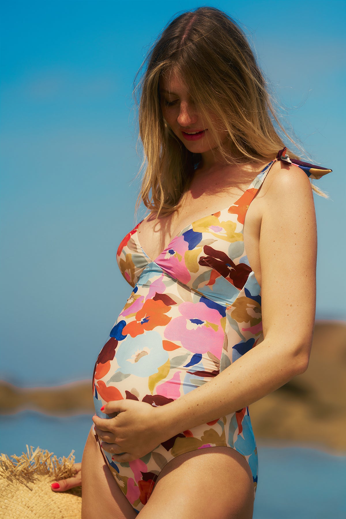 GLORIA | Costume da Bagno Premaman Intero con Fantasia