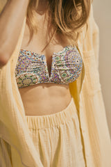 ICE CREAM | Yellow Maternity and Nursing Pajama