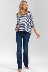 SLIM BOOTCUT WA11 | Jeans Premaman con Gamba Leggermente Svasata - Pietro Brunelli