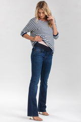 SLIM BOOTCUT WA11 | Flare Slim-fit Maternity Jeans