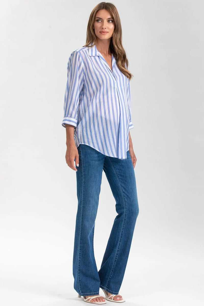 GRADUATED FLARE WA05 | Flared Maternity Jeans