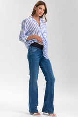 GRADUATED FLARE WA05 | Flared Maternity Jeans