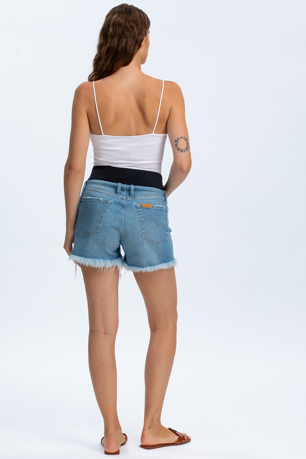 ORIGINAL SHORTS W013 | Maternity Shorts in Denim