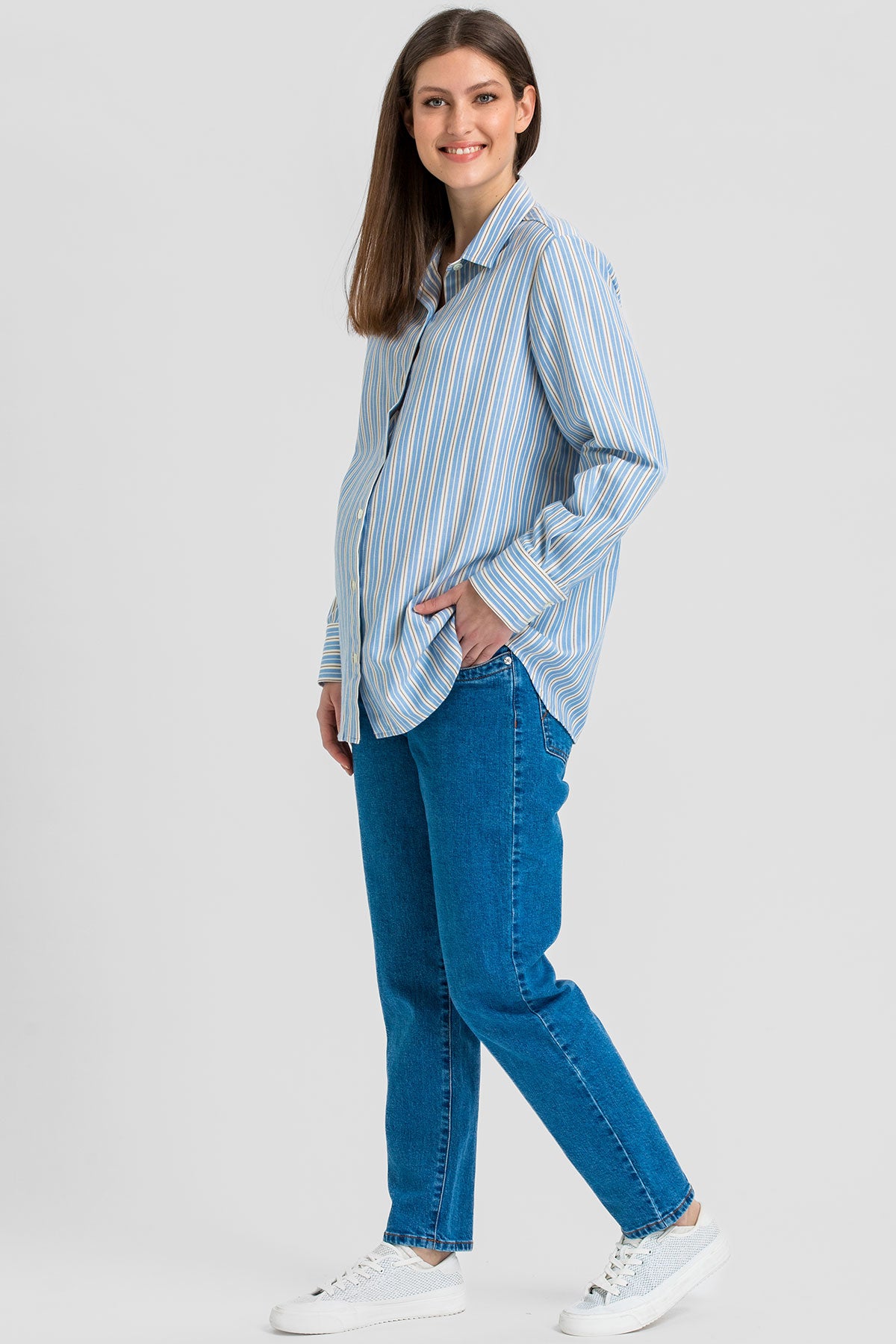TAPERED JEANS W027 | Maternity Jeans