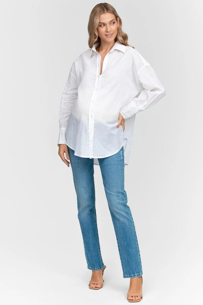 EXTRA LENGTH W340 | Jeans Premaman con Gamba Dritta