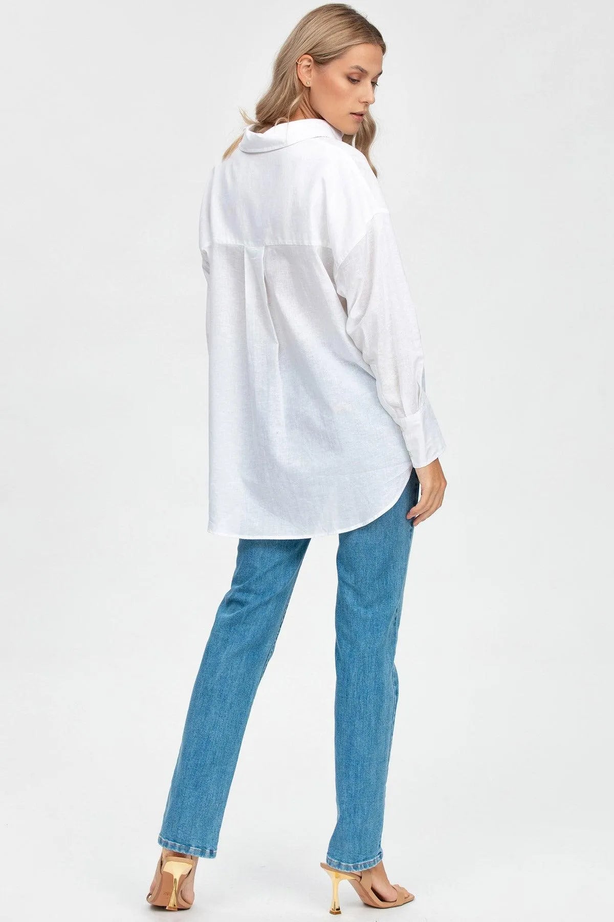 EXTRA LENGTH W340 | Jeans Premaman con Gamba Dritta - Pietro Brunelli