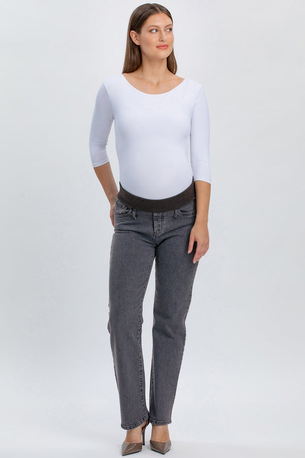 REGULAR STRAIGHT W900 | Straight Leg Maternity Jeans