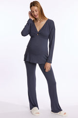 LOUNA | Pantaloni Premaman in Morbido Bambù