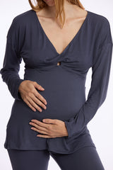 LOUNA | Maglietta Premaman e Allattamento in Morbido Bambù